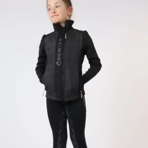 Montar Junior Emma Softshell Jakke - Sort