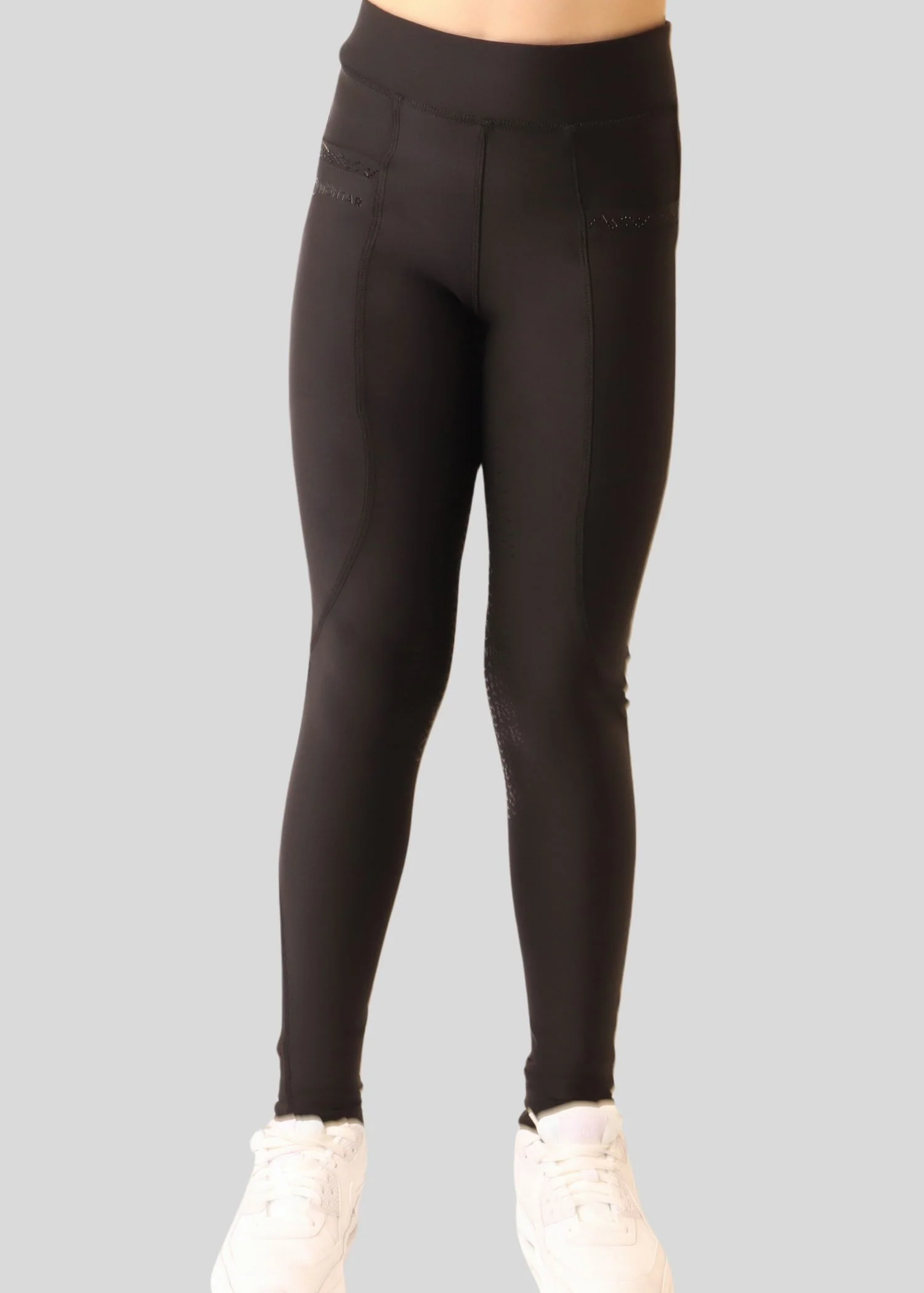 Montar - Junior crystal tight tone in tone black